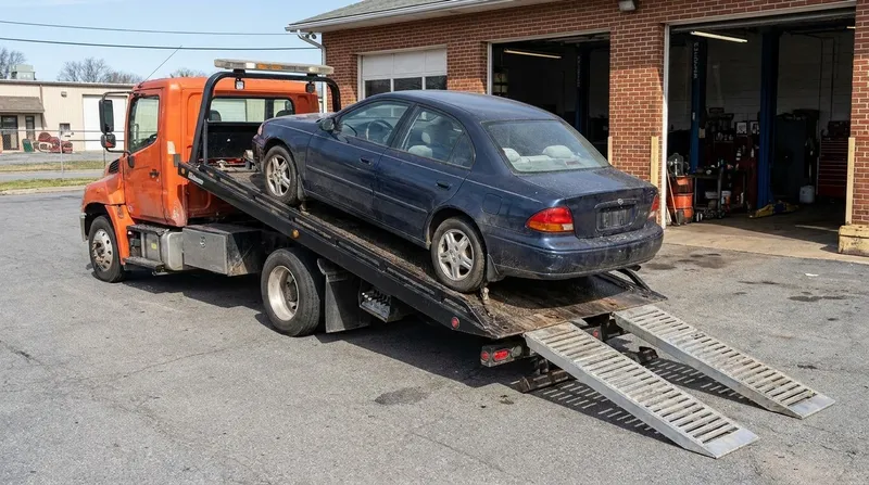 Flatbed Towing
